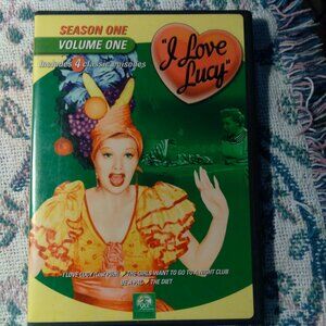 I LOVE LUCY SEASON ONE VOLUME ONE 4 CLASSIC EPISODES INCL. LOST PILOT ON DVD